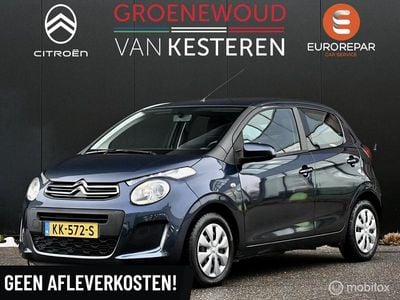Blauw (metallic) Occasion 2016 Citroën C1 Feel Hatchback | € 7.990 (Eerlijke prijs)