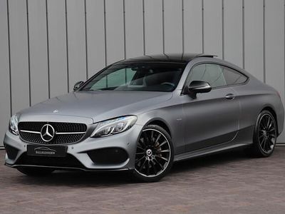 Occasion Mercedes C250 Premium Plus 211 PK (155 kW) 2018 Grijs Coupé