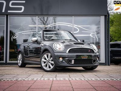 tweedehands Mini Cooper S Cabriolet 1.6 Chili|Wit Leder Luxe|Navigatie|Harman Kar