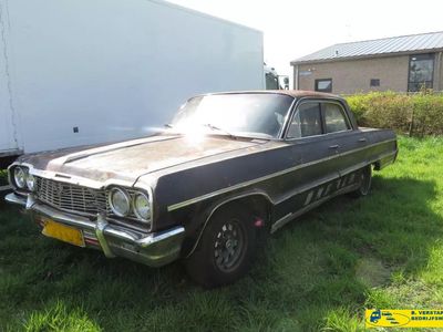 tweedehands Chevrolet Impala uit 1964 met slapend NL kenteken restauratie project !!!