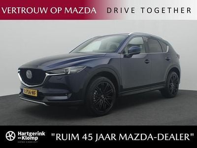 Deep crystal blue Gebruikt 2021 Mazda CX-5 Signature SUV | € 29.950 (Eerlijke prijs)