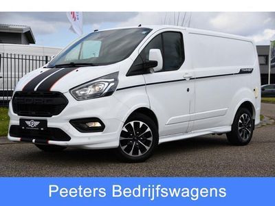 tweedehands Ford Transit Custom 310 2.0 TDCI L1H1 Sport Camera, Cruise, Carplay, 170PK, Automaat, Leder, LED, Trekhaak,