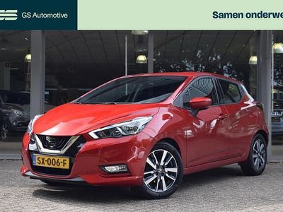 Occasion Nissan Micra N-Connecta 90 PK (66 kW) 2018 Rood Hatchback