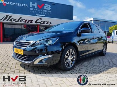 Zwart Gebruikt 2014 Peugeot 308 Allure Stationwagen | € 9.695