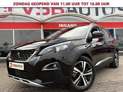 Zwart Occasion 2019 Peugeot 3008 Allure SUV | € 14.950 (Goede deal)
