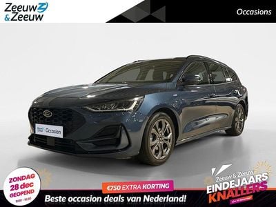 Blauw Gebruikt 2023 Ford Focus ST-Line Stationwagen | € 22.945 (Goede deal)
