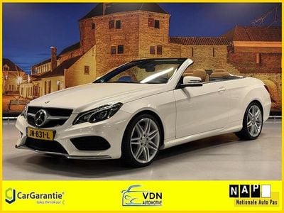 Wit Occasion 2016 Mercedes E400 Prestige Cabriolet | € 33.950 (Eerlijke prijs)