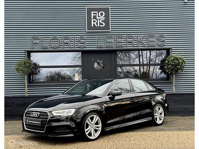 Zwart Occasion 2018 Audi A3 S-Line Sedan | € 17.450 (Goede deal)