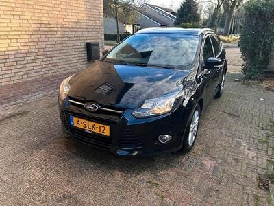 Zwart Occasion 2013 Ford Focus Titanium Stationwagen | € 3.750 (Goede deal)