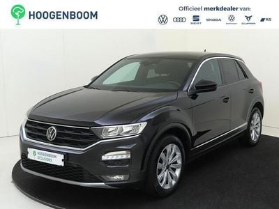 Zwart Occasion 2021 VW T-Roc Sportline SUV | € 25.250 (Eerlijke prijs)