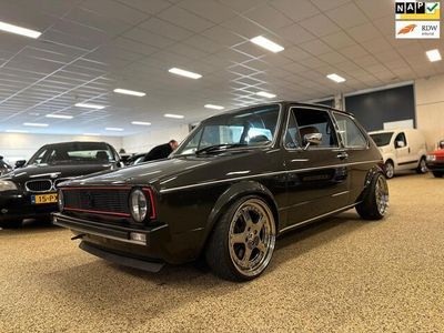 tweedehands VW Golf I 2.0 GTI 240 PK van Kronenburg tuning orgineel Nederlandse GTI.