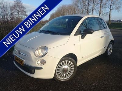 Wit Gebruikt 2011 Fiat 500 Lounge Hatchback | € 3.999 (Super prijs)