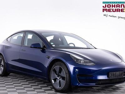 Blauw Occasion 2021 Tesla Model 3 Standard Range Sedan | € 26.990 (Eerlijke prijs)