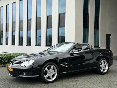 Zwart Occasion 2003 Mercedes SL500 Cabriolet | € 16.950