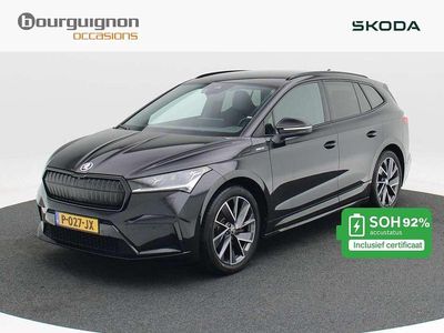 Occasion Skoda Enyaq iV SportLine 132 kW (180 PK) 2022 Zwart SUV