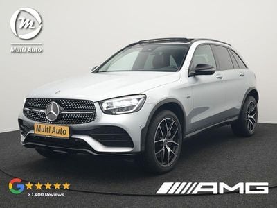 Zilver Occasion 2020 Mercedes GLC300e AMG SUV | € 36.940 (Super prijs)