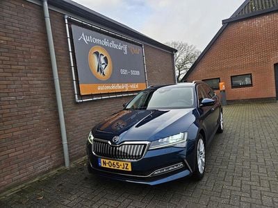 Blauw Gebruikt 2021 Skoda Superb Business Line Stationwagen | € 20.995 (Super prijs)