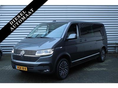 tweedehands VW Caravelle TRANSPORTERDC 2.0 TDI 199pk DSG L2H1 Comfortline Clima Cruise Navi Camera 2x El. Zijschuifdeuren Apple Carplay Leder