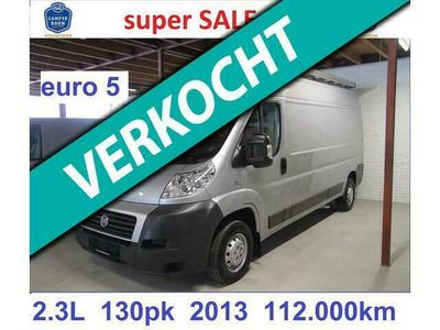 tweedehands Fiat Ducato Z. L3H2 2.3L 2013 130pk Zilver