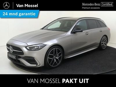 Grijs Gebruikt 2021 Mercedes C220 AMG line Stationwagen | € 32.945 (Eerlijke prijs)