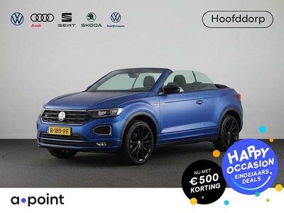 Blauw Gebruikt 2021 VW T-Roc Cabriolet R-line Cabriolet | € 28.949 (Goede deal)