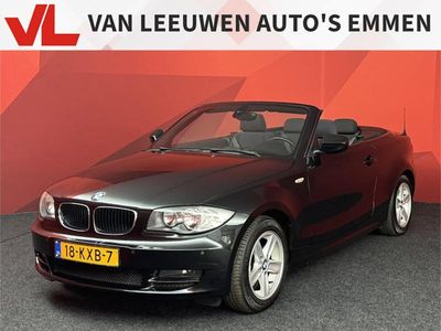 Occasion BMW 118 Cabriolet Executive 143 PK (105 kW) 2010 Zwart Cabriolet