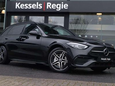 Zwart Occasion 2022 Mercedes C300e AMG Stationwagen | € 34.950 (Eerlijke prijs)