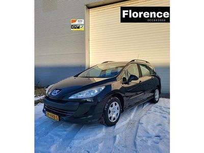 Zwart Gebruikt 2009 Peugeot 308 SW Stationwagen | € 1.695 (Eerlijke prijs)