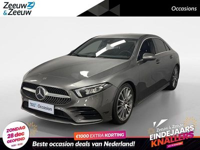 Grijs Gebruikt 2019 Mercedes A200 Premium Sedan | € 26.935 (Eerlijke prijs)