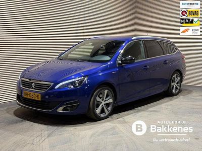 Occasion Peugeot 308 SW GT-line 131 PK (96 kW) 2015 Blauw Stationwagen