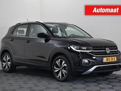 Zwart Gebruikt 2021 VW T-Cross Style SUV | € 24.750 (Eerlijke prijs)