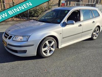 Grijs, metallic lak Gebruikt 2005 Saab 9-3 Vector Stationwagen | € 1.499