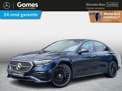 Blauw Gebruikt 2024 Mercedes E300 AMG line Sedan | € 62.950 (Duur)