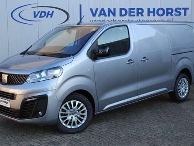 tweedehands Fiat Scudo 2.0-145pk MultiJet L3H1 SX Schuifdeur links en rechts. Airco, navigatie, telefoonvoorb., camera, metallic lak, 3-zits, cruise cntrl., lengte 3.