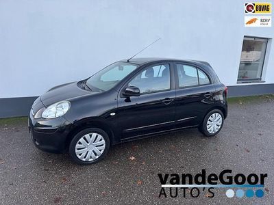 Occasion Nissan Micra Acenta 80 PK (58 kW) 2011 Zwart Hatchback