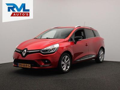 Rood Gebruikt 2017 Renault Clio GrandTour LIMITED Stationwagen | € 6.900 (Eerlijke prijs)