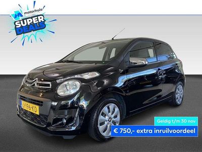Zwart Gebruikt 2020 Citroën C1 Feel Hatchback | € 9.945 (Eerlijke prijs)