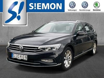Zwart Gebruikt 2021 VW Passat Elegance Stationwagen | € 37.705