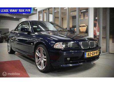 Blauw Occasion 2001 BMW 320 Cabriolet Executive Cabriolet | € 6.500 (Goede deal)