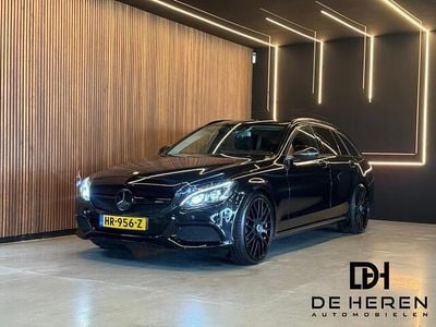 Zwart Occasion 2015 Mercedes C63 AMG Prestige Stationwagen | € 16.950
