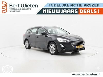 Zwart Occasion 2019 Ford Focus Titanium Stationwagen | € 15.440 (Eerlijke prijs)