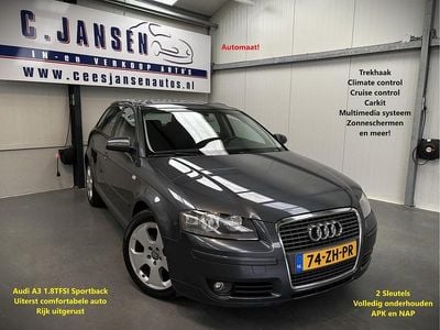 Grijs Occasion 2008 Audi A3 Sportback Ambition Hatchback | € 7.899 (Duur)