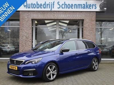 Blauw Occasion 2020 Peugeot 308 SW GT-line Stationwagen | € 16.945 (Iets duurder)
