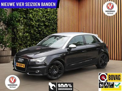Zwart (metallic) Occasion 2012 Audi A1 Sportback S-Line Hatchback | € 12.895 (Eerlijke prijs)