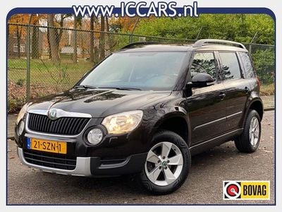 Zwart (metallic) Gebruikt 2012 Skoda Yeti Comfort SUV | € 7.495 (Eerlijke prijs)