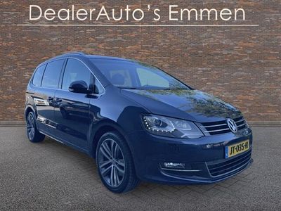 tweedehands VW Sharan 2.0 TSI 200PK ECC PANODAK LEDER LM VELGEN NAVIGATIE