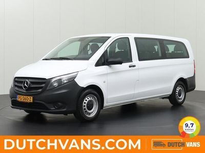 tweedehands Mercedes Vito 9-Persoons Extra Lang Kombi Prijs Incl ¤ 26200,-- | Airco | 2-2-2-3 Bestoeling | BPM vrij