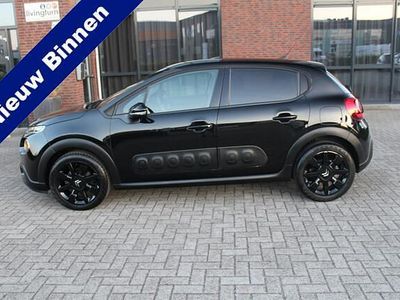 Zwart Gebruikt 2017 Citroën C3 PureTech Hatchback | € 9.950 (Duur)