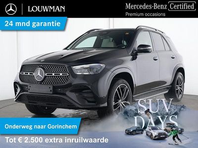 Occasion Mercedes GLE400 AMG line 388 PK (285 kW) 2024 Donker obsidiaanzwart metallic SUV
