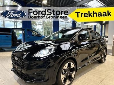 Zwart (metallic) Occasion 2025 Ford Puma ST-Line X SUV | € 32.890 (Duur)